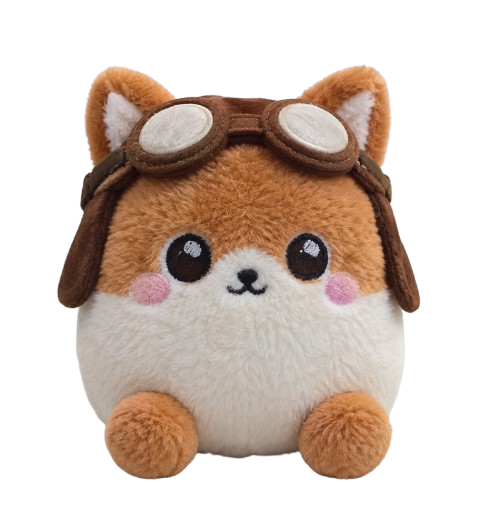 NijO plush fox companion